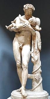 Zeus recueillant Dionysos enfant