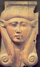 La déesse égyptienne Isis-Hathor aux oreilles de vache